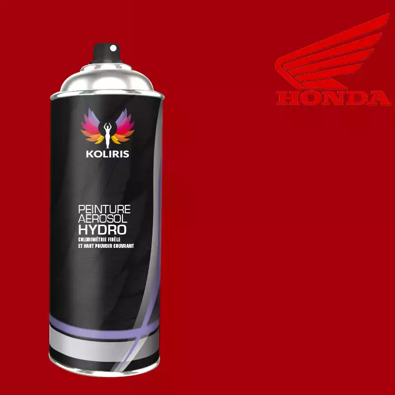 Bombe de peinture moto hydro Honda Moto 400ml