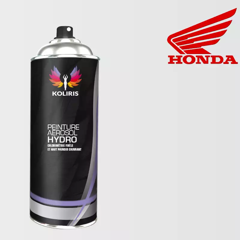 Bombe de peinture moto hydro Honda Moto 400ml