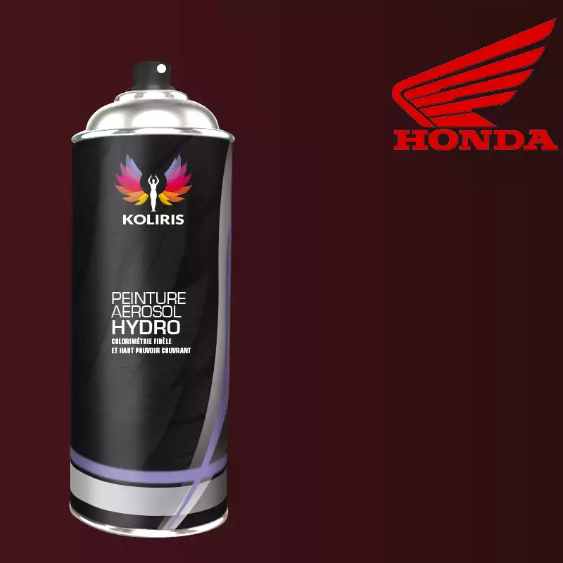 Bombe de peinture moto hydro Honda Moto 400ml