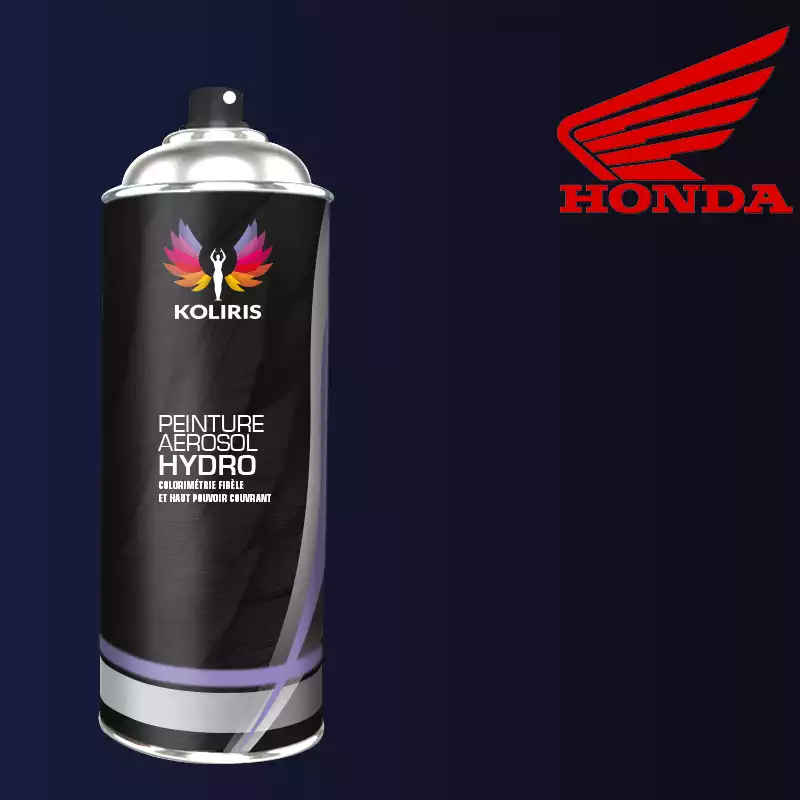 Bombe de peinture moto hydro Honda Moto 400ml