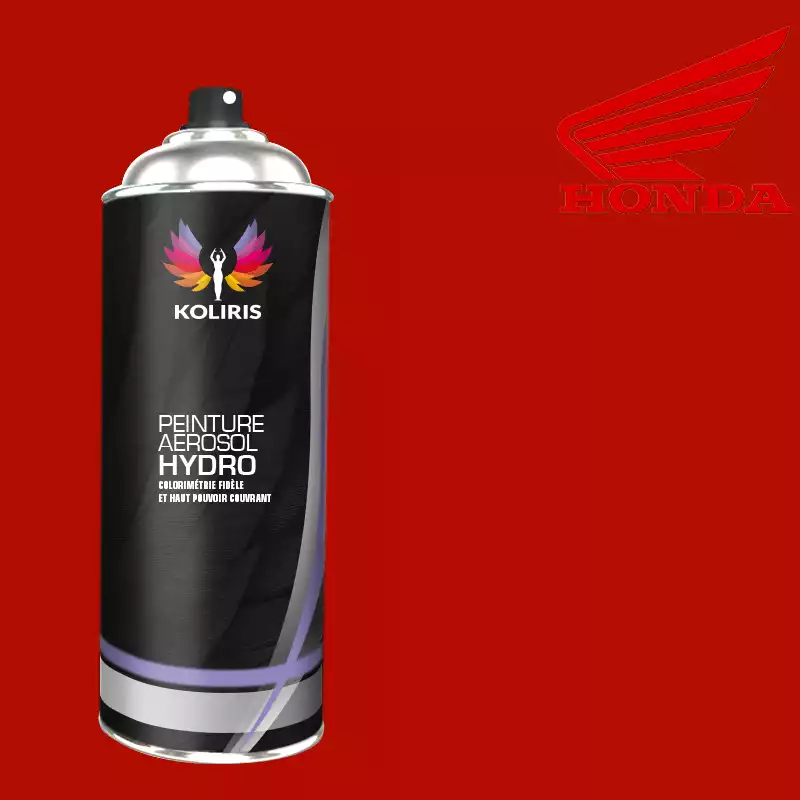 Bombe de peinture moto hydro Honda Moto 400ml