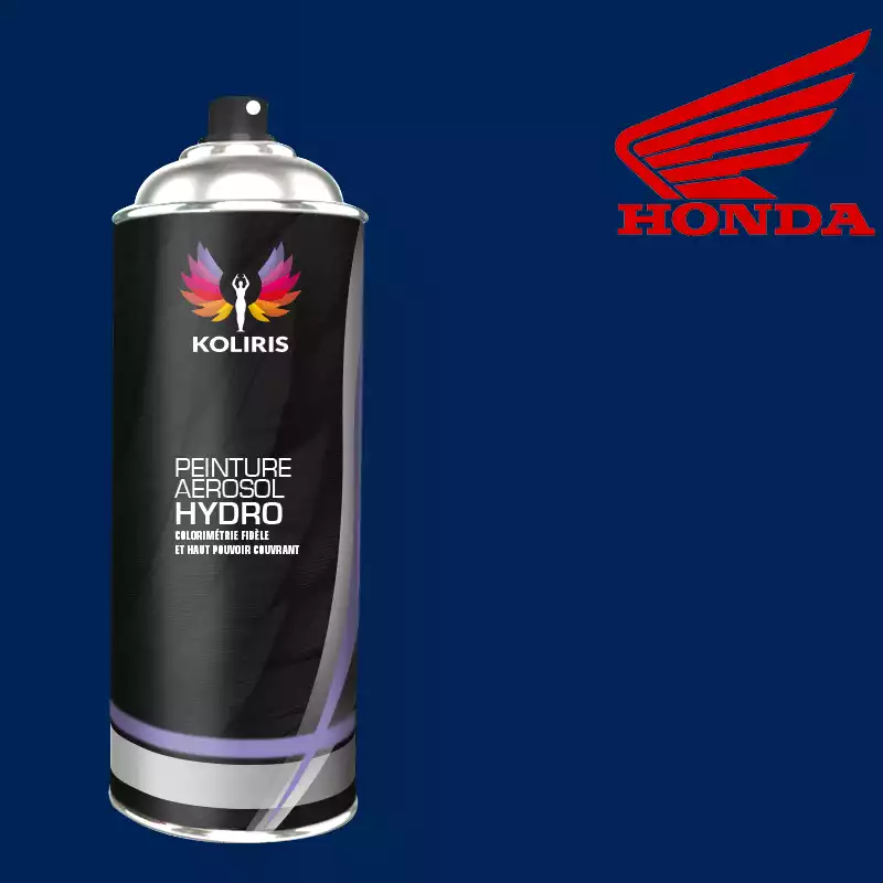 Bombe de peinture moto hydro Honda Moto 400ml