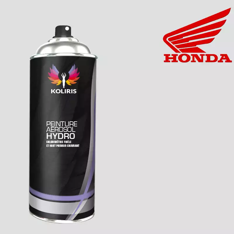 Bombe de peinture moto hydro Honda Moto 400ml