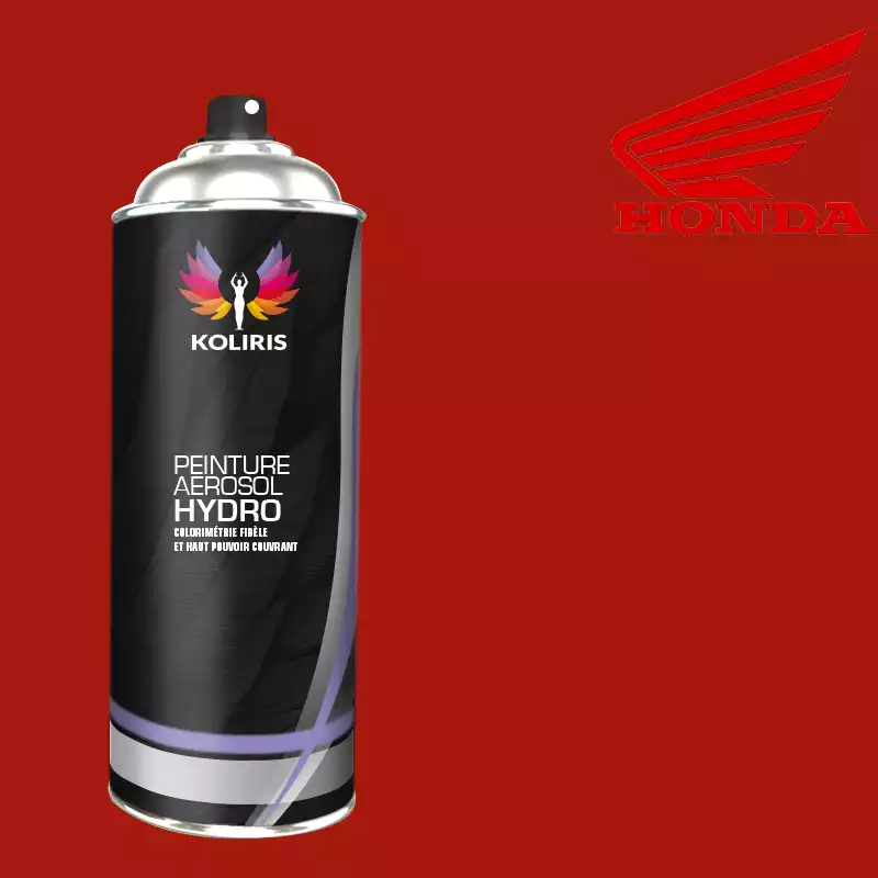 Bombe de peinture moto hydro Honda Moto 400ml