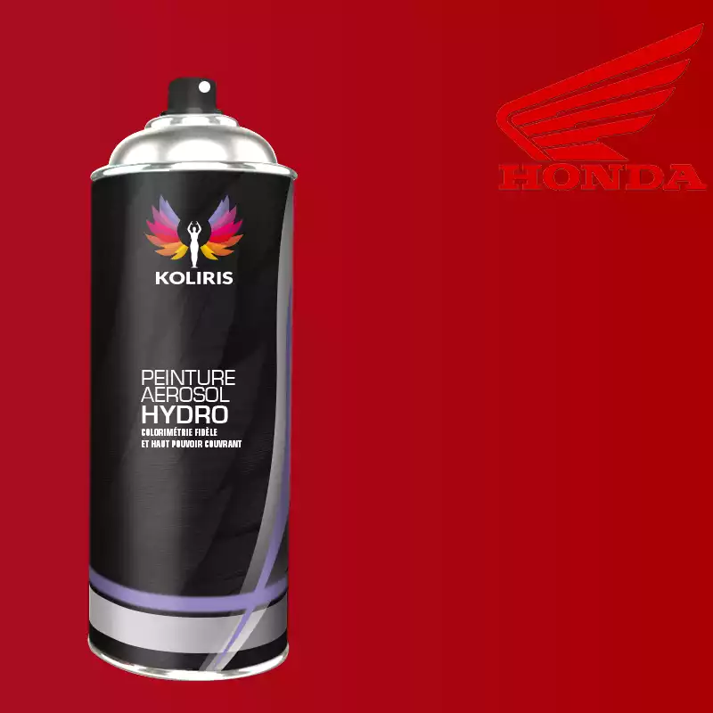 Bombe de peinture moto hydro Honda Moto 400ml