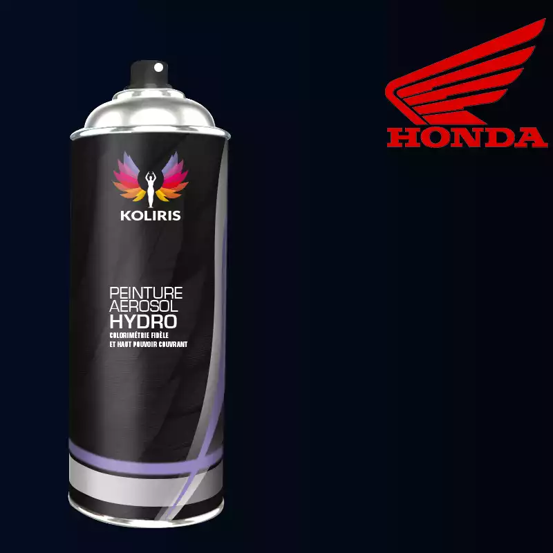 Bombe de peinture moto hydro Honda Moto 400ml