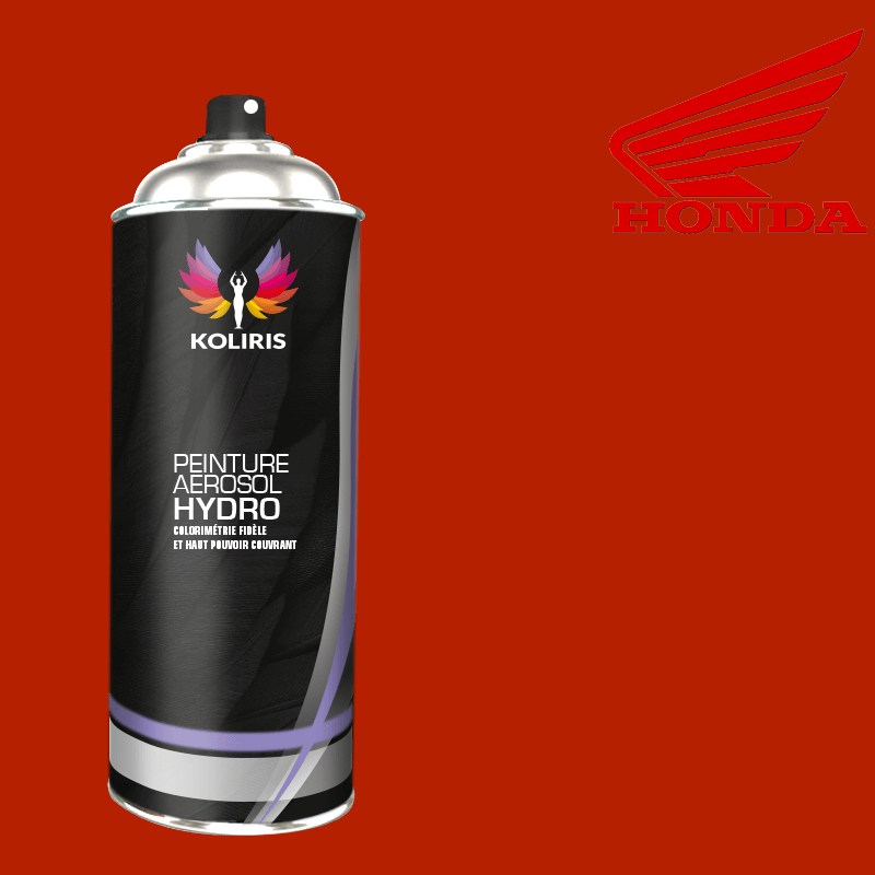 Bombe de peinture moto hydro Honda Moto 400ml