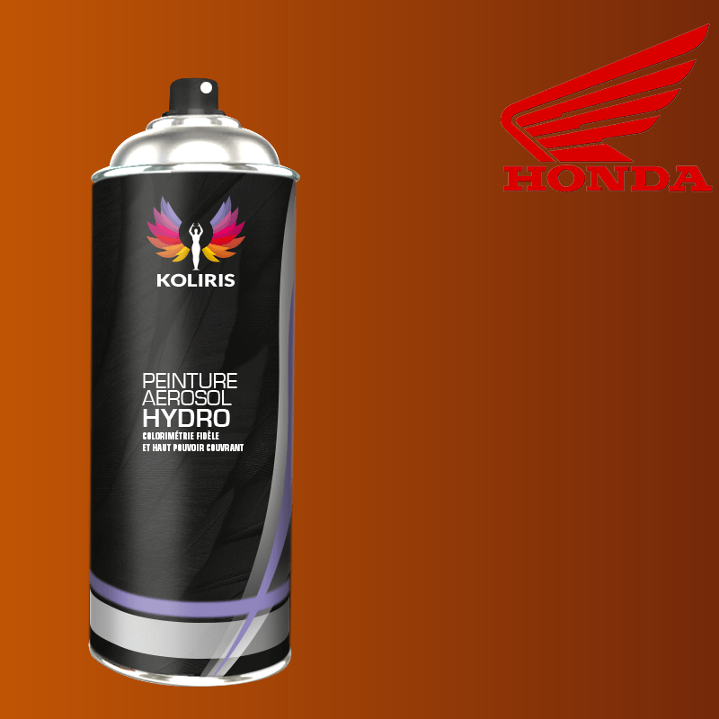 Bombe de peinture moto hydro Honda Moto 400ml