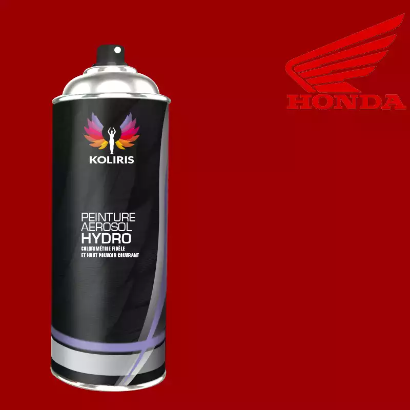 Bombe de peinture moto hydro Honda Moto 400ml