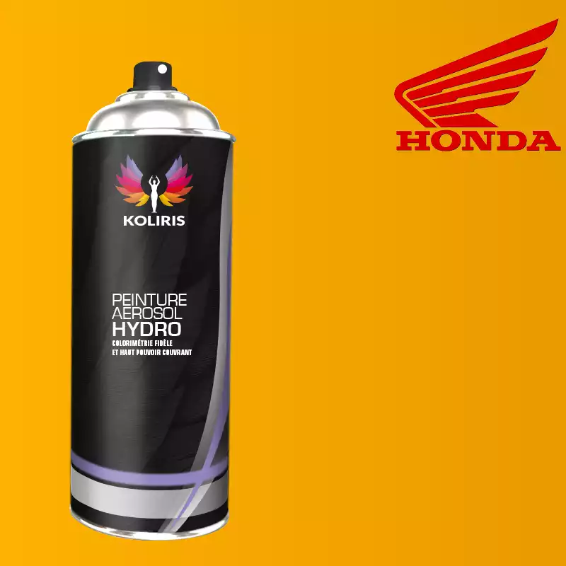 Bombe de peinture moto hydro Honda Moto 400ml