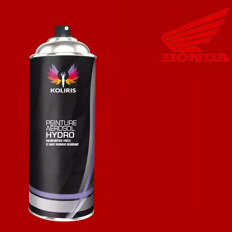 Bombe de peinture moto hydro Honda Moto 400ml