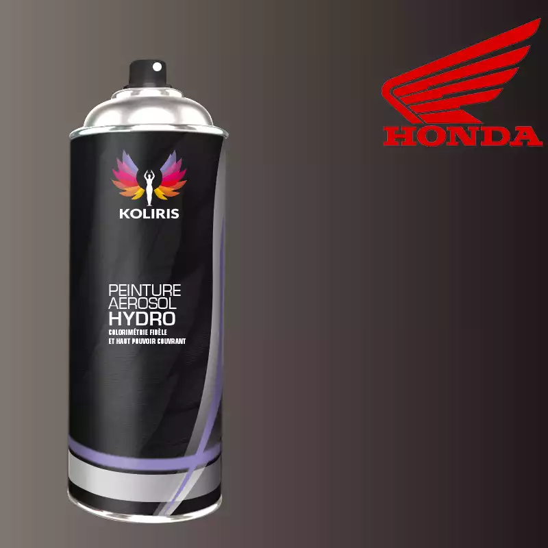 Bombe de peinture moto hydro Honda Moto 400ml