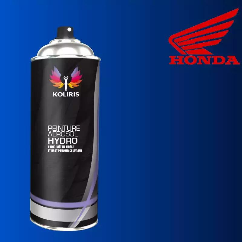 Bombe de peinture moto hydro Honda Moto 400ml