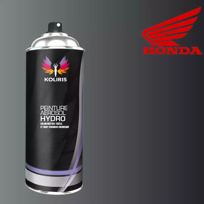 Bombe de peinture moto hydro Honda Moto 400ml