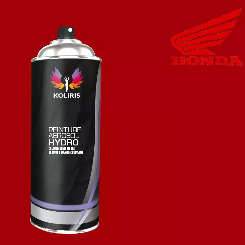 Bombe de peinture moto hydro Honda Moto 400ml