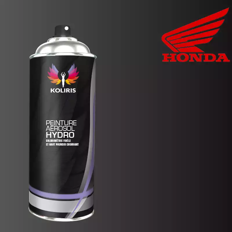 Bombe de peinture moto hydro Honda Moto 400ml