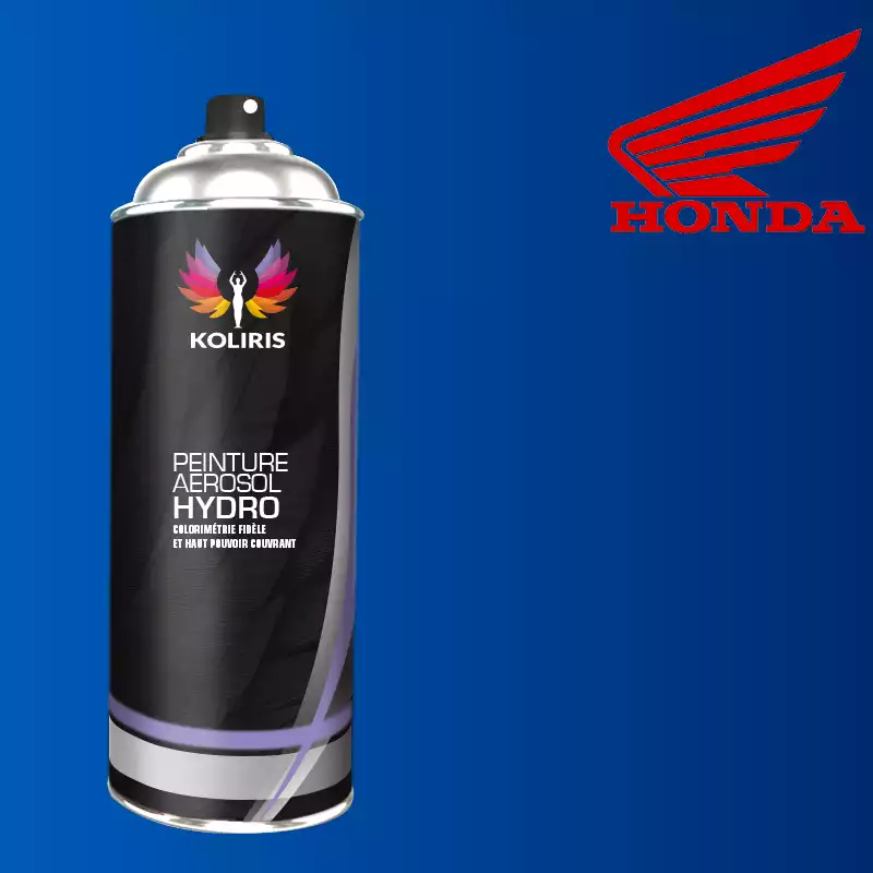 Bombe de peinture moto hydro Honda Moto 400ml