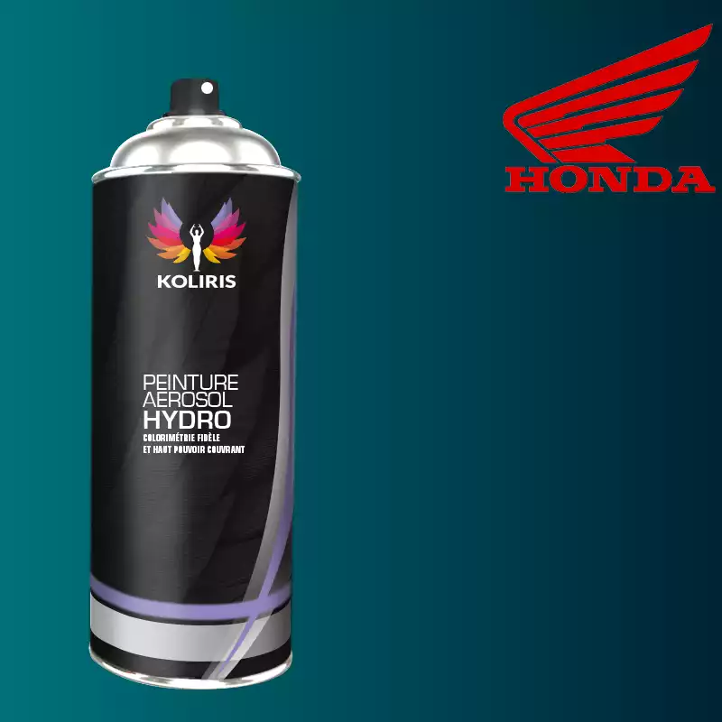 Bombe de peinture moto hydro Honda Moto 400ml