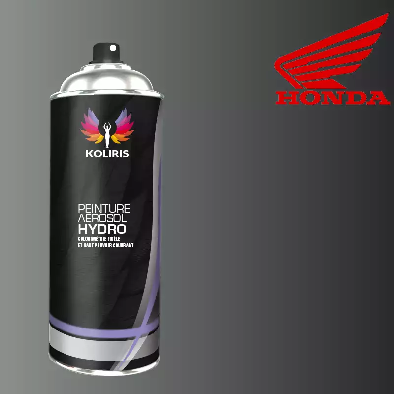 Bombe de peinture moto hydro Honda Moto 400ml