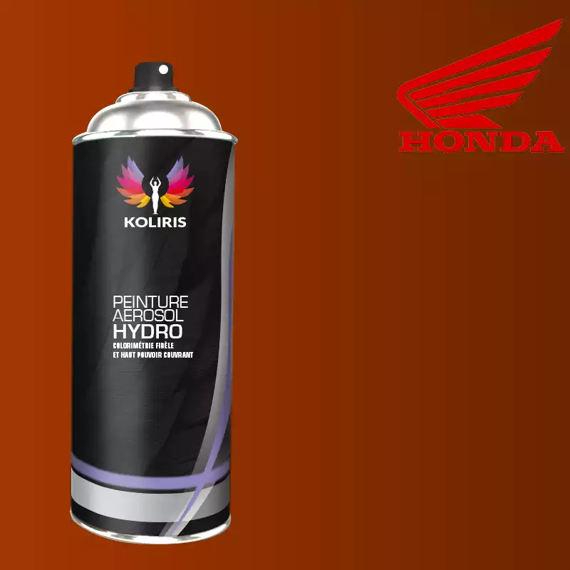 Bombe de peinture moto hydro Honda Moto 400ml