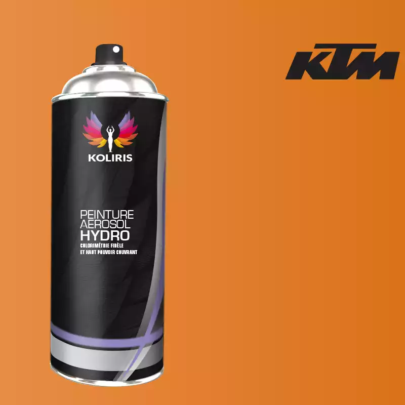 Bombe de peinture moto hydro Ktm Moto 400ml