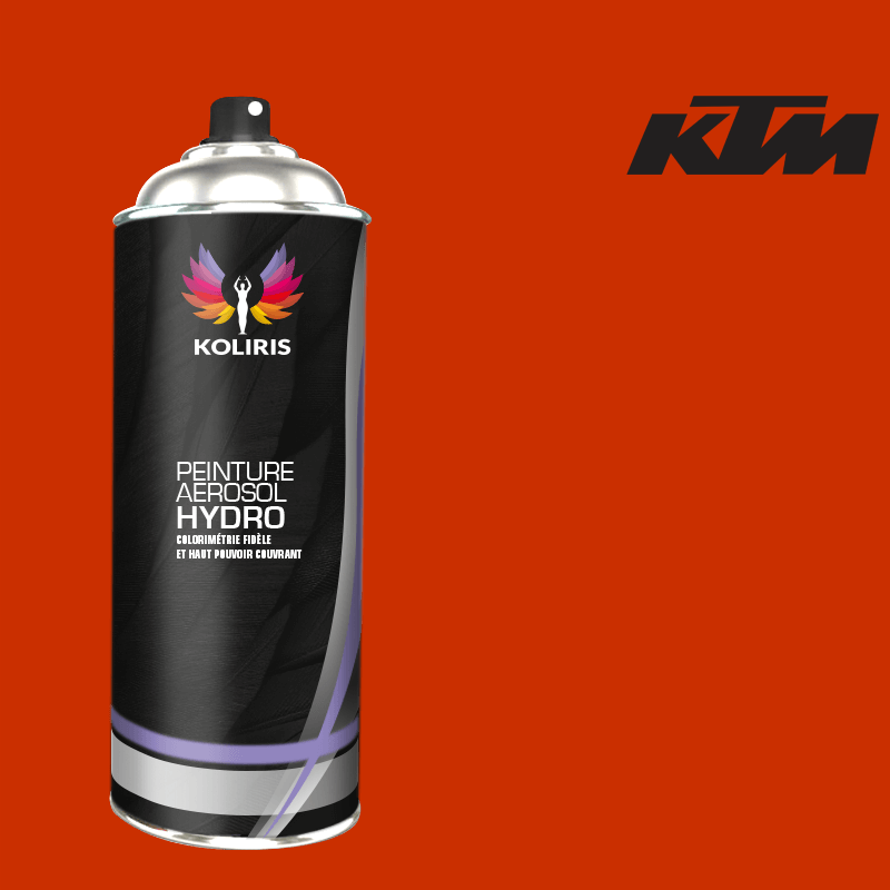 Bombe de peinture moto hydro Ktm Moto 400ml