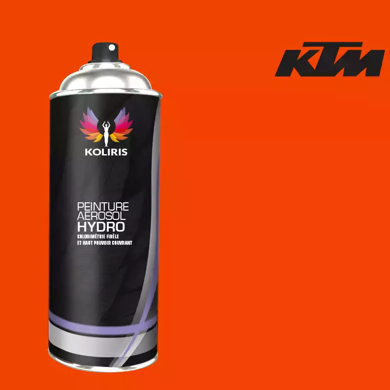 Bombe de peinture moto hydro Ktm Moto 400ml