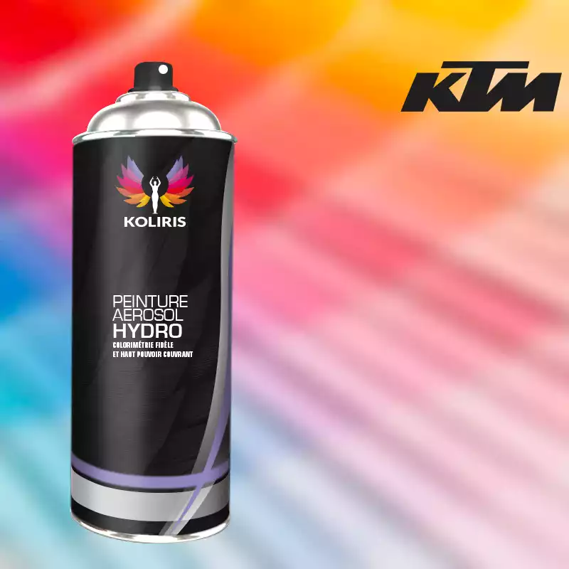 Bombe de peinture moto hydro Ktm Moto 400ml