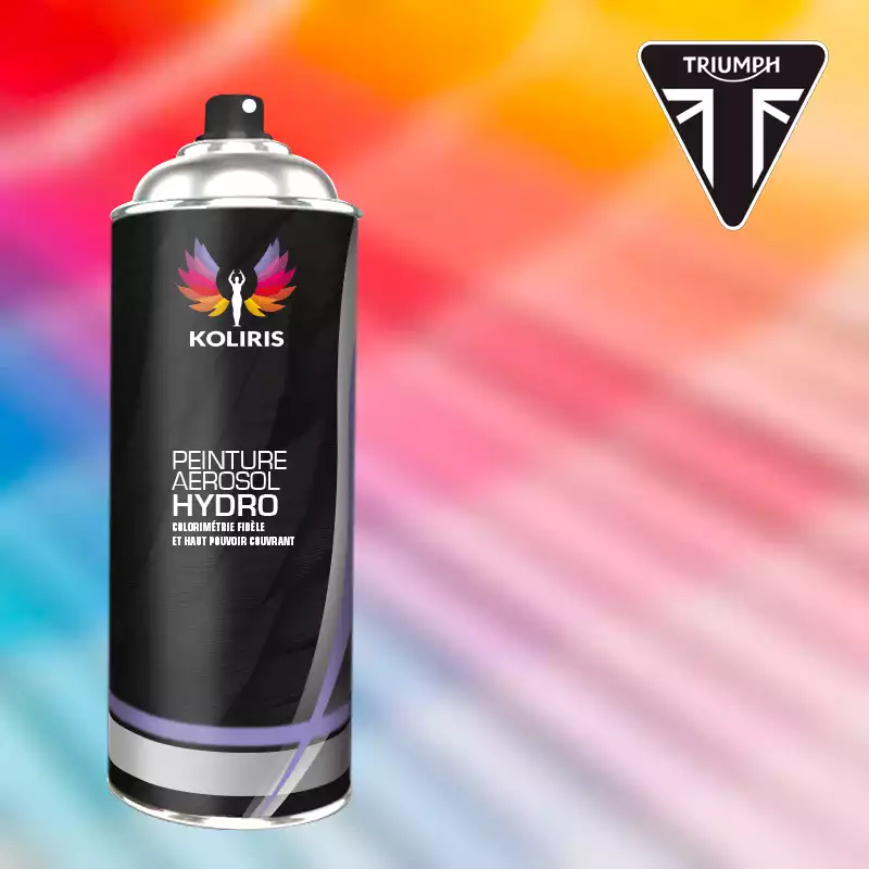 Bombe de peinture moto hydro Triumph Moto 400ml