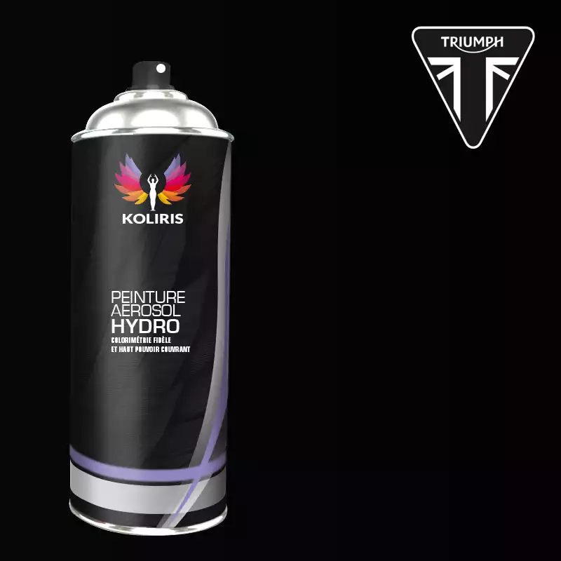 Bombe de peinture moto hydro Triumph Moto 400ml