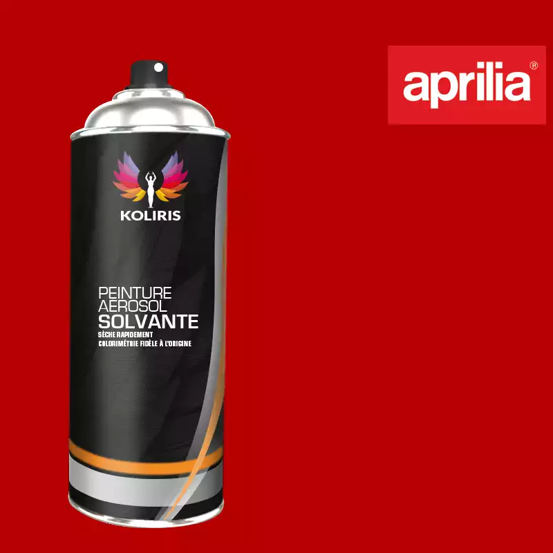 Bombe de peinture moto solvant Aprilia Moto 400ml