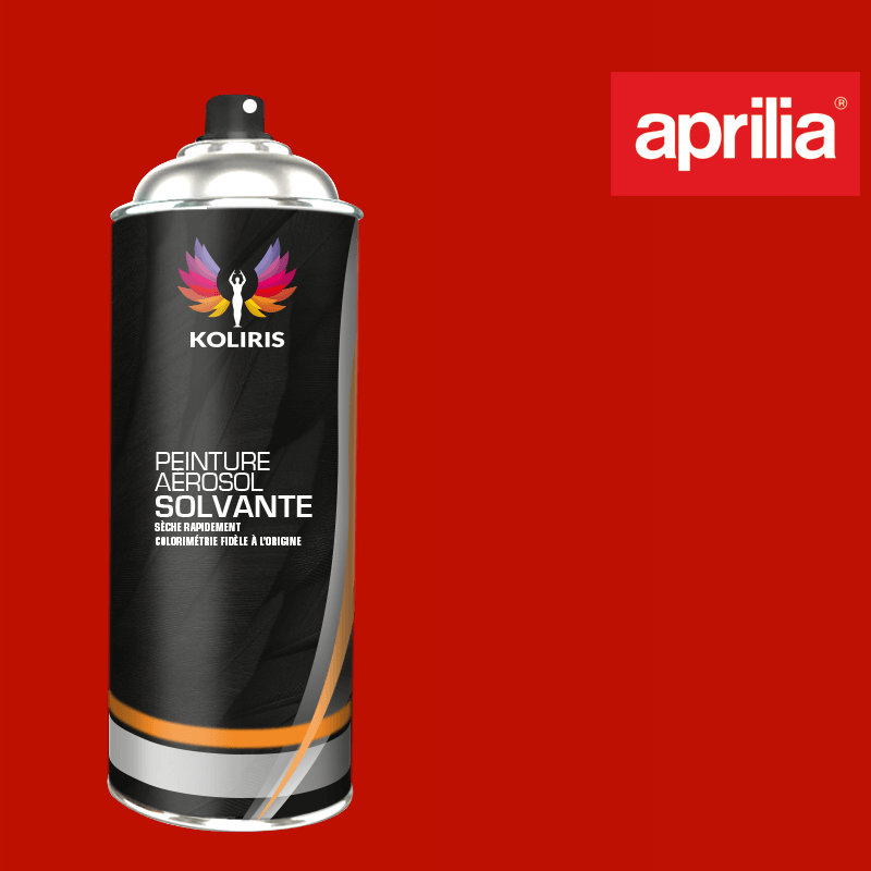 Bombe de peinture moto solvant Aprilia Moto 400ml