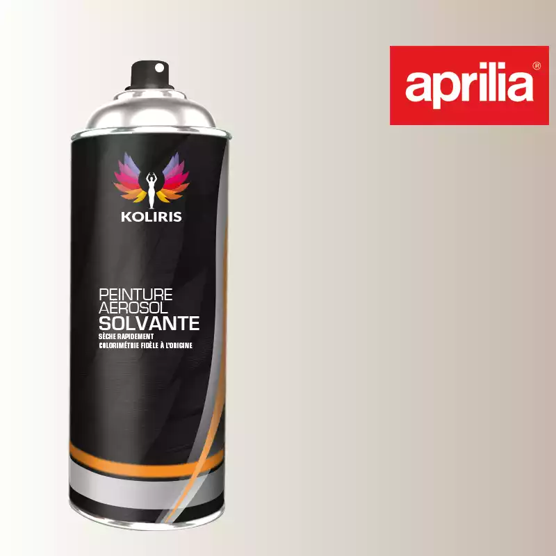 Bombe de peinture moto solvant Aprilia Moto 400ml