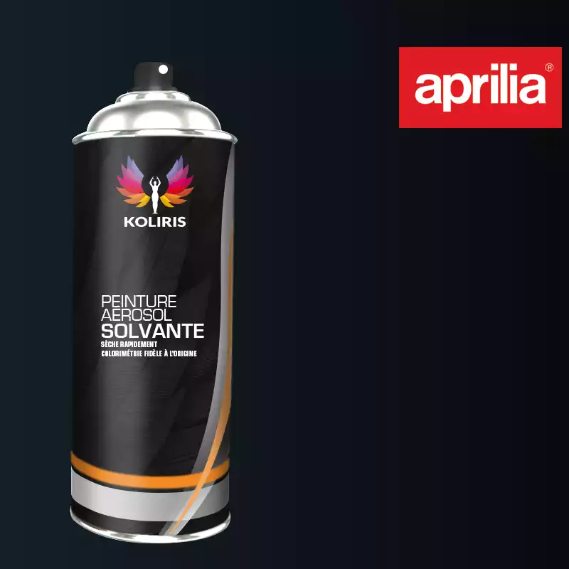 Bombe de peinture moto solvant Aprilia Moto 400ml