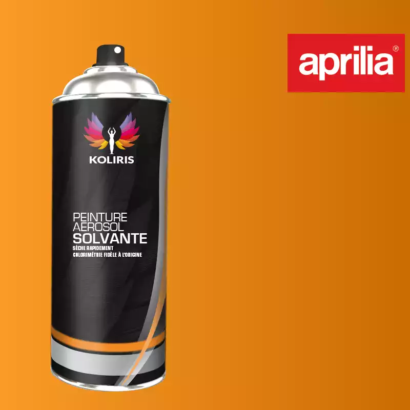 Bombe de peinture moto solvant Aprilia Moto 400ml