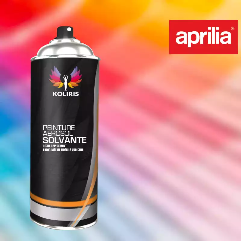 Bombe de peinture moto solvant Aprilia Moto 400ml