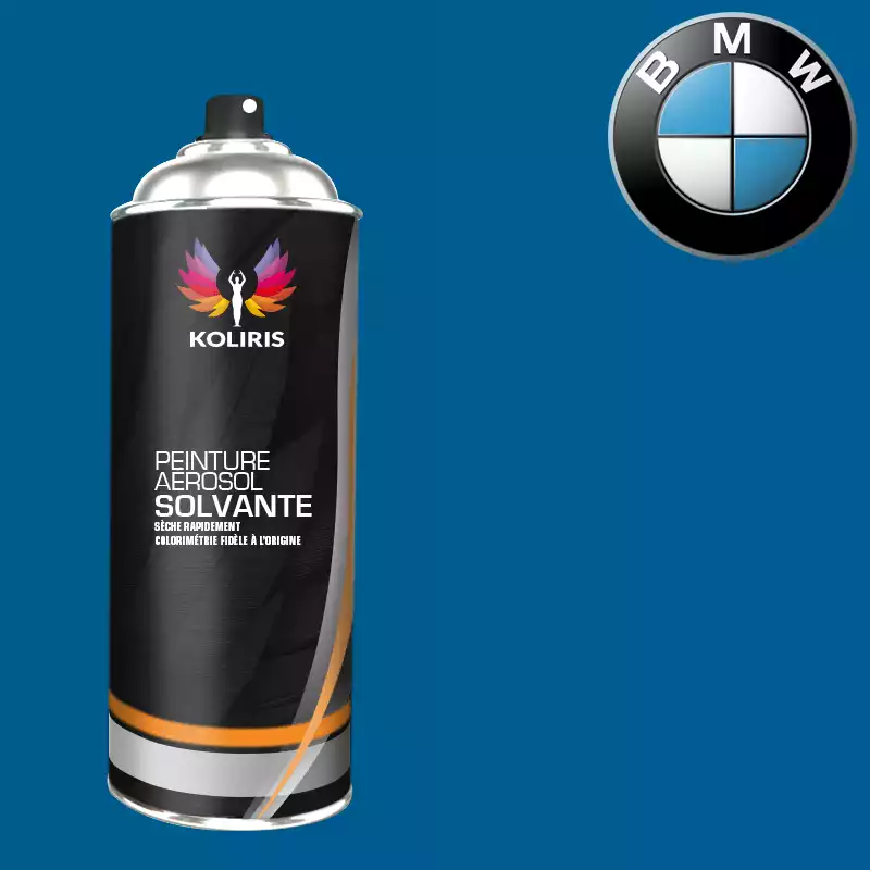 Bombe de peinture moto solvant Bmw Moto 400ml