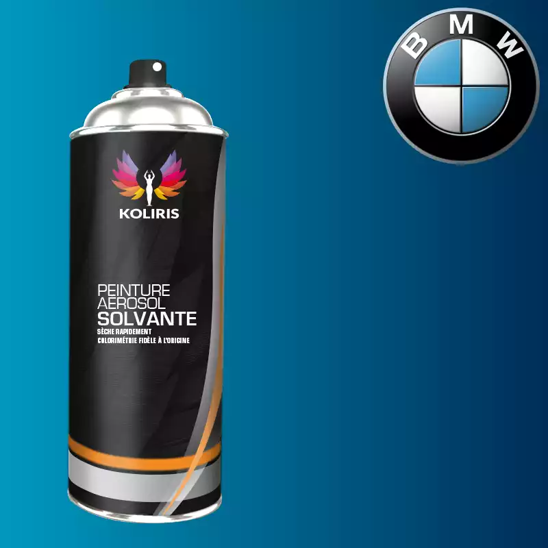 Bombe de peinture moto solvant Bmw Moto 400ml