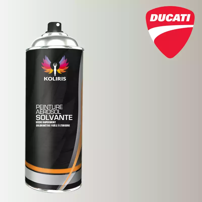 Bombe de peinture moto solvant Ducati Moto 400ml