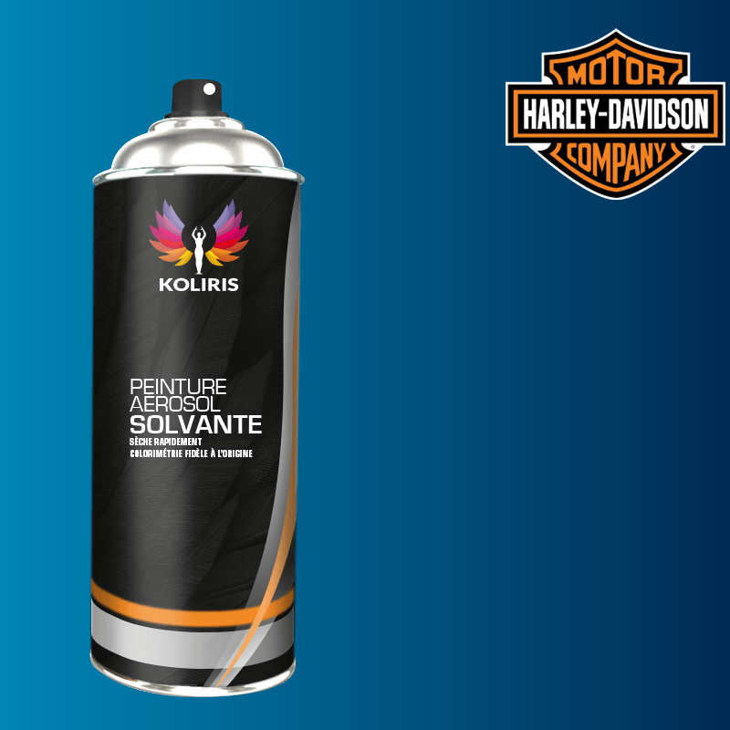 Bombe de peinture moto solvant Harley Davidson Moto 400ml