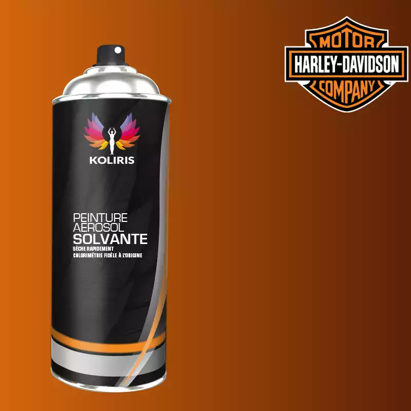 Bombe de peinture moto solvant Harley Davidson Moto 400ml