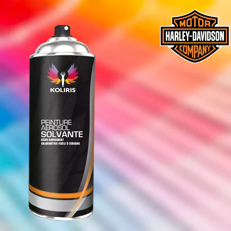 Bombe de peinture moto solvant Harley Davidson Moto 400ml