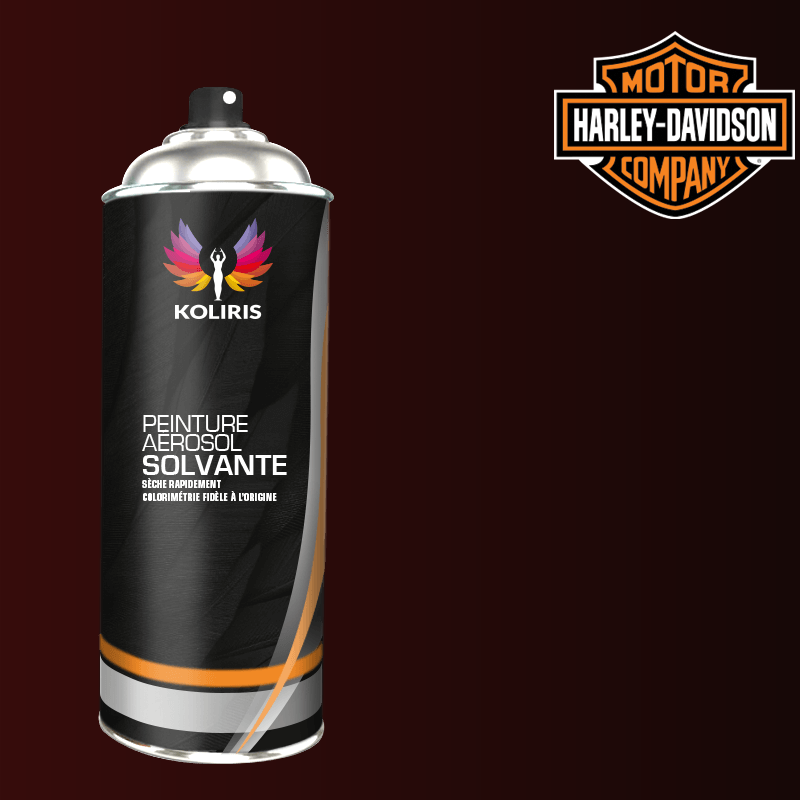 Bombe de peinture moto solvant Harley Davidson Moto 400ml