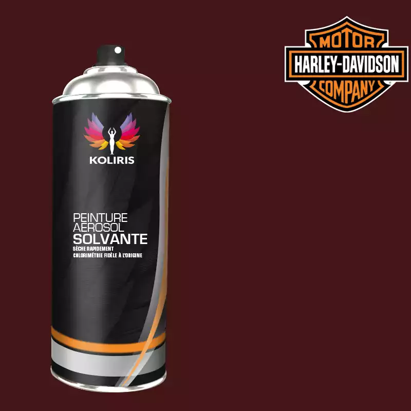 Bombe de peinture moto solvant Harley Davidson Moto 400ml