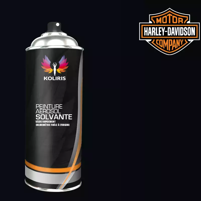 Bombe de peinture moto solvant Harley Davidson Moto 400ml