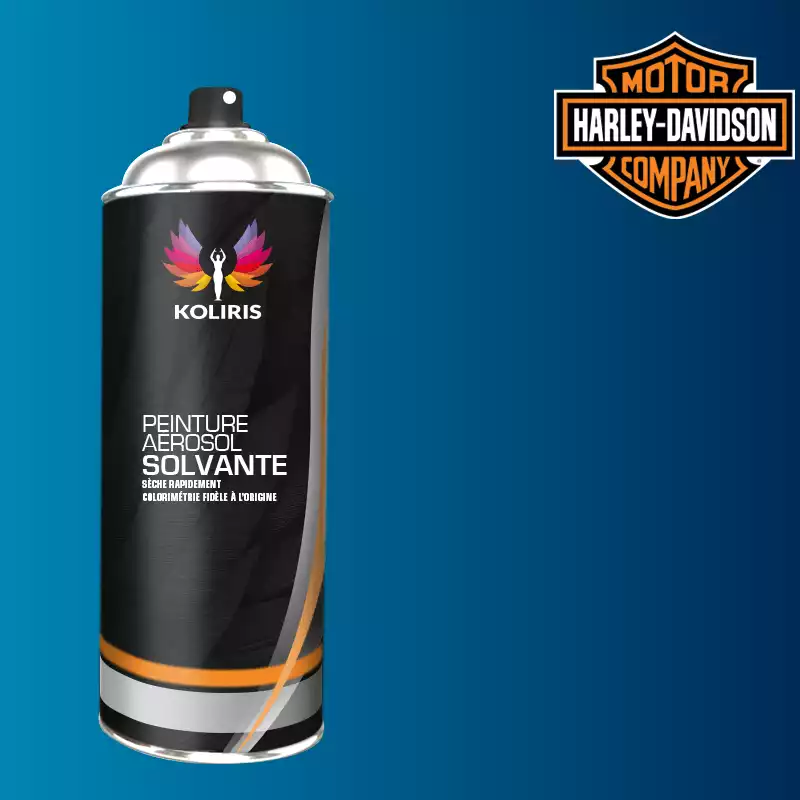 Bombe de peinture moto solvant Harley Davidson Moto 400ml