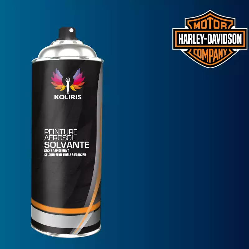 Bombe de peinture moto solvant Harley Davidson Moto 400ml