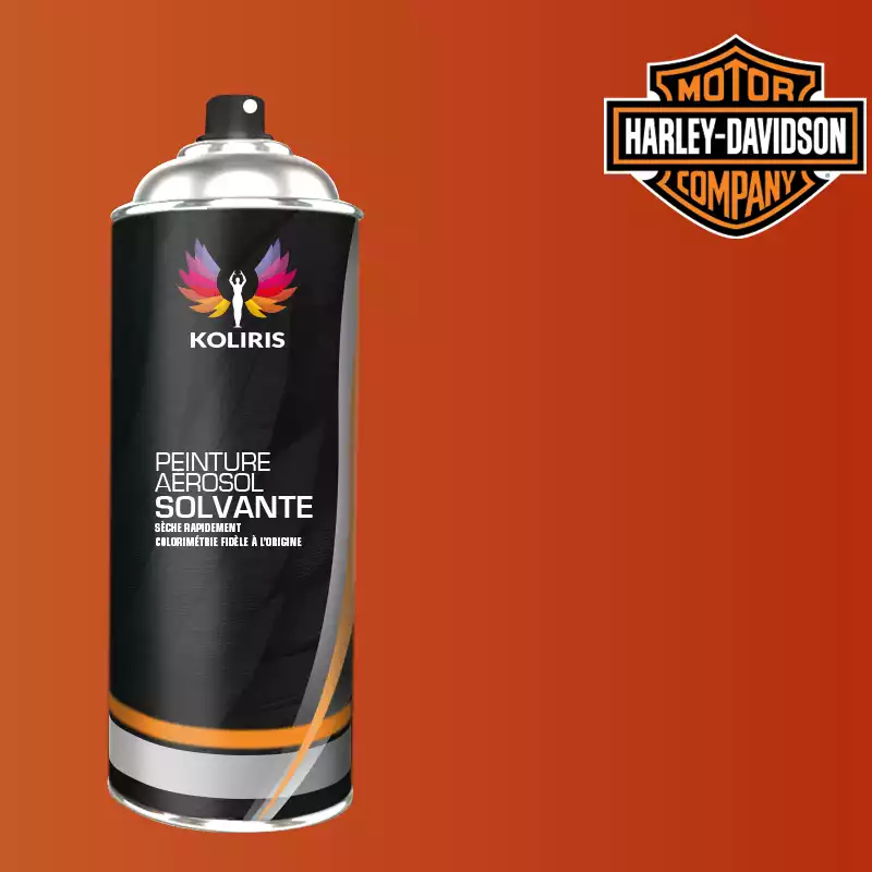 Bombe de peinture moto solvant Harley Davidson Moto 400ml