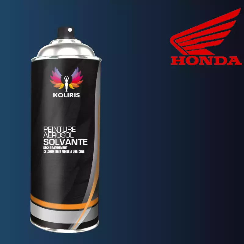 Bombe de peinture moto solvant Honda Moto 400ml