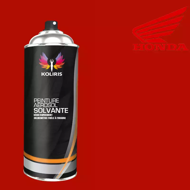 Bombe de peinture moto solvant Honda Moto 400ml